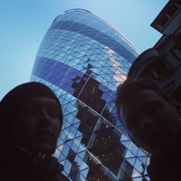 Photo taken at St. Mary Axe by Владимир А. on 2/7/2014