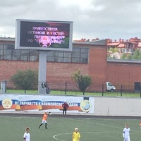 Photo taken at Стадион ЦФКСЗ &amp;quot;Царское Село&amp;quot; by Eka M. on 9/2/2017