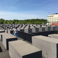 Photo taken at Memorial to the Murdered Jews of Europe by Temko D. on 4/22/2018