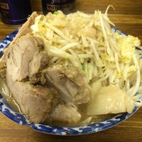 Photo taken at ラーメン二郎 新小金井街道店 駐車場 by シ ン. on 2/27/2015
