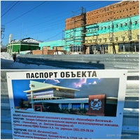 Photo taken at Ж/Д станция Новосибирск-Восточный by Pavel T. on 3/8/2015