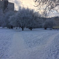Photo taken at Детская Площадка у гимназии by Victoria B. on 1/17/2016
