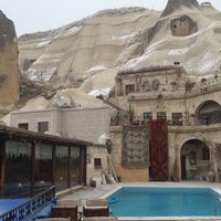 Photo taken at Anatolian Cave Hotel by Biel on 12/23/2015