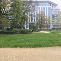 Photo taken at Square Frère-Orbansquare by Pieter D. on 4/8/2019