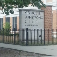 Photo taken at George B. Armstrong School by Mikal S. on 9/12/2013