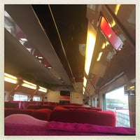 Photo taken at Thalys Amsterdam Centraal - Paris Nord by Chantal V. on 3/27/2019