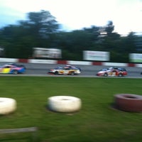 Photo taken at LaCrosse Fairgrounds Speedway by Drew K. on 7/7/2013
