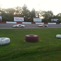 Photo taken at LaCrosse Fairgrounds Speedway by Drew K. on 7/7/2013