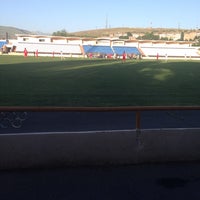 Photo taken at Kotayk stadium by Nare N. on 6/9/2014