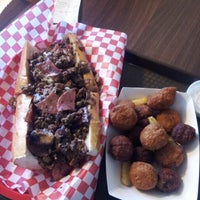 Photo taken at Granite&amp;#39;s Famous Cheesesteaks &amp;amp; Wings by Scott on 1/17/2013