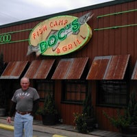 Photo taken at Doc&amp;#39;s Fish Camp &amp;amp; Grill by Alison W. on 11/23/2012