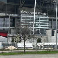 Das Foto wurde bei Groupama Stadium von ALI🇧🇾🤔 A. am 3/18/2022 aufgenommen