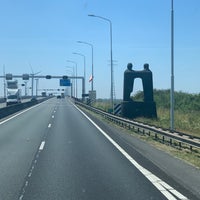 Photo taken at Haringvliet Bridge by ALI🇧🇾🤔 A. on 6/10/2021