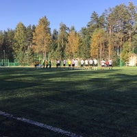 Photo taken at Футбольное поле by Александр П. on 9/24/2017