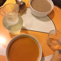 Photo taken at Le Bar à Soupes by Aziza B. on 11/12/2014