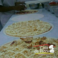 Photo taken at Casa da Pizza by DOUGLAS M. on 2/3/2016