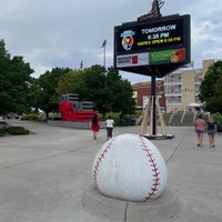 Photo taken at Isotopes Park by Sara Jo on 8/2/2023