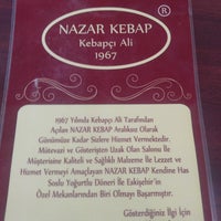 Photo taken at Nazar Kebap by Gaye Ö. on 9/1/2019