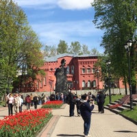Photo taken at Сквер памяти Героев by Olga L. on 5/9/2015