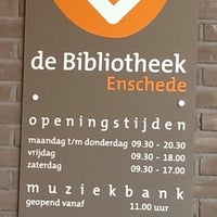 Das Foto wurde bei Centrale Bibliotheek Enschede von Gijs L. am 4/12/2014 aufgenommen