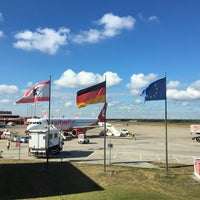 Photo taken at Berlin Tegel Otto Lilienthal Airport (TXL) by Alexander B. on 10/3/2016