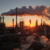 Photo taken at Bayway Refinery by Fred P. on 3/17/2013