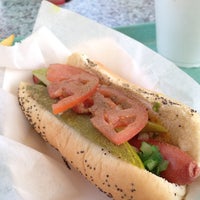 Photo taken at Morrie O&#39;Malley&#39;s Hot Dogs by Mark S. on 5/24/2014