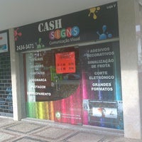 Photo taken at CASH Signs by Paulo A. on 1/30/2013