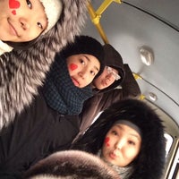 Photo taken at Автобус № 41 by Anastasia T. on 2/14/2014