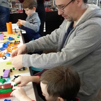 Photo taken at GameBrick. музей-выставка моделей из кубиков LEGO by Natalia K. on 3/11/2017