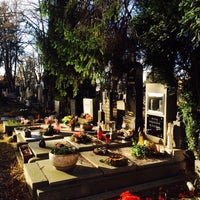 Photo taken at Hřbitov Podolí by Pavlína J. on 2/24/2017