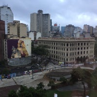 Photo taken at Praça do Correio by Cris M. on 3/1/2016