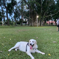 Photo taken at Dog Run @ Bishan Park by Audrey T. on 7/31/2022