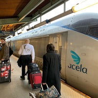 Photo taken at Amtrak Acela 2254 by Audrey T. on 12/31/2018