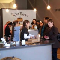 Photo taken at Sugar Mama Bakery: Downtown Bloomington by Ellen S. on 2/13/2013