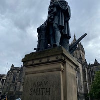 Photo taken at Adam Smith Statue by Mats C. on 7/25/2022