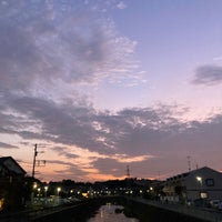 Photo taken at 川井田人道橋 by yuki m. on 9/27/2023