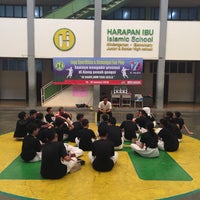 Photo taken at Harapan Ibu Islamic School by Yuly K. on 1/17/2019