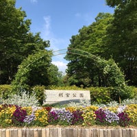 Photo taken at 朝宮公園 by R 8. on 5/5/2019