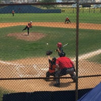 Photo taken at Westbury Little League Baseball Field by Karen J. on 5/12/2018