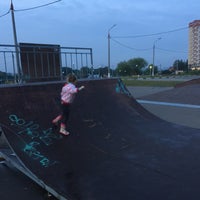 Photo taken at Скейт-площадка в парке «Жемчужина» by Дмитрий С. on 6/20/2015
