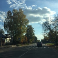 Photo taken at Заборье by Дмитрий С. on 9/28/2014