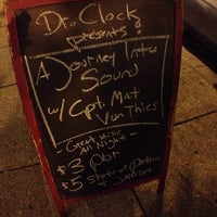 Photo taken at Dr. Clock&amp;#39;s Nowhere Bar by Mat T. on 8/2/2013