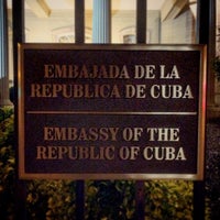 Photo taken at Embassy of Cuba by Mat T. on 4/6/2016