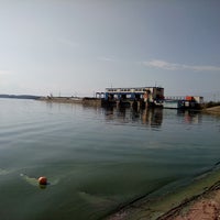Photo taken at Городской пляж by Dmitriy S. on 8/22/2018