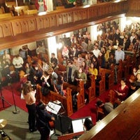 Photo taken at Trinity Grace Church Chelsea by Greg W. on 3/17/2013