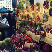 Photo taken at Union Square Greenmarket by Markets of New York City on 11/25/2015