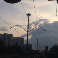 Photo taken at Станція швидкісного трамваю «Ромена Роллана» by Irina I. on 9/7/2017