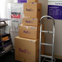 Photo taken at FedEx Ship Center by Jason U. on 4/23/2014