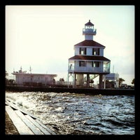Photo taken at New Canal Lighthouse by Ang C. on 9/26/2012